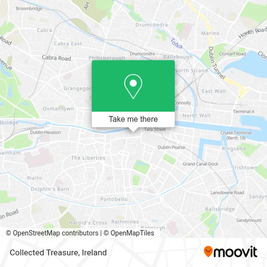 Collected Treasure map
