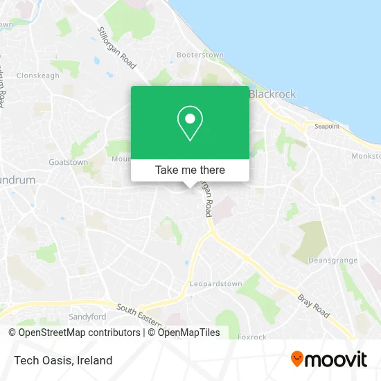 Tech Oasis map