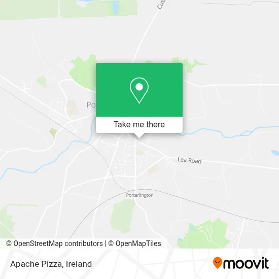 Apache Pizza map
