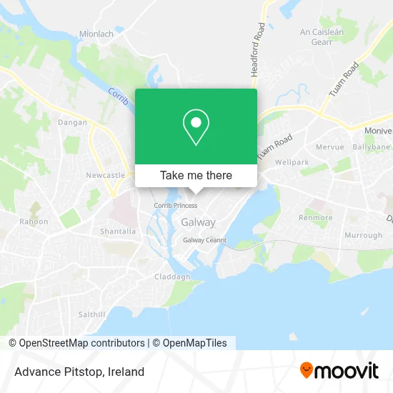 Advance Pitstop map