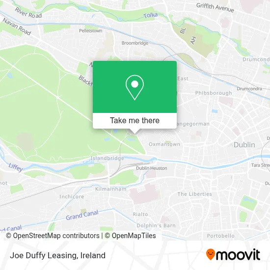 Joe Duffy Leasing map