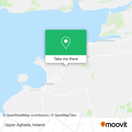 Upper Aghada map