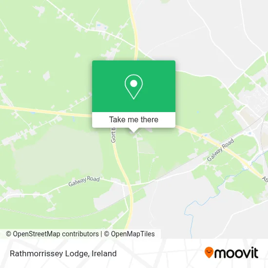 Rathmorrissey Lodge map