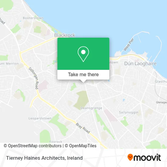 Tierney Haines Architects map