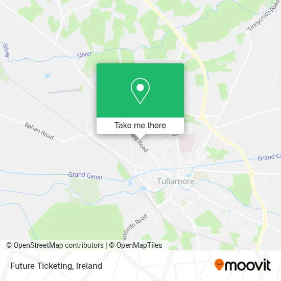 Future Ticketing map