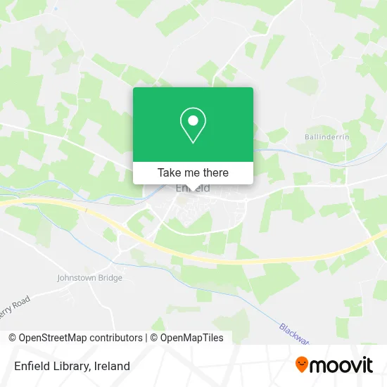 Enfield Library map