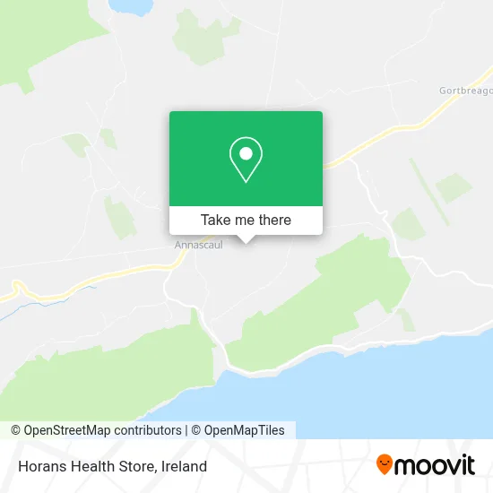 Horans Health Store map
