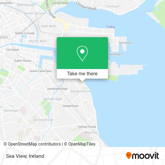 Sea View map
