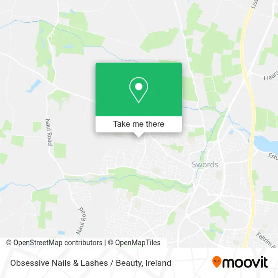 Obsessive Nails & Lashes / Beauty map