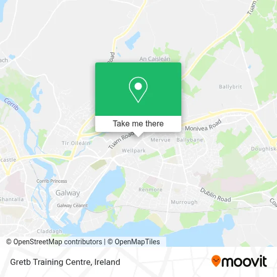 Gretb Training Centre map