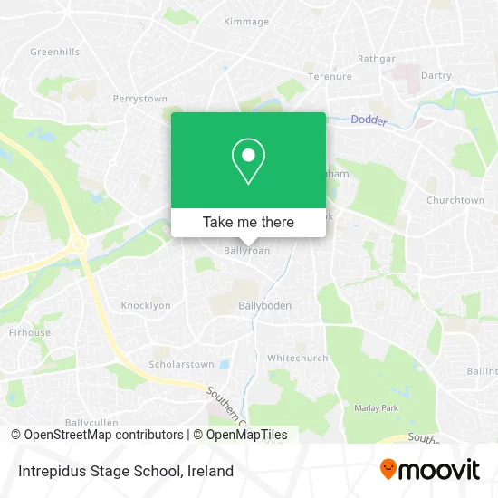 Intrepidus Stage School map
