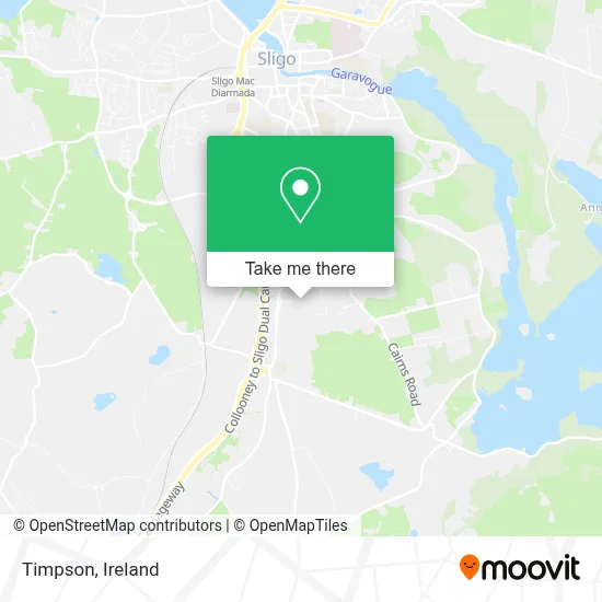 Timpson map