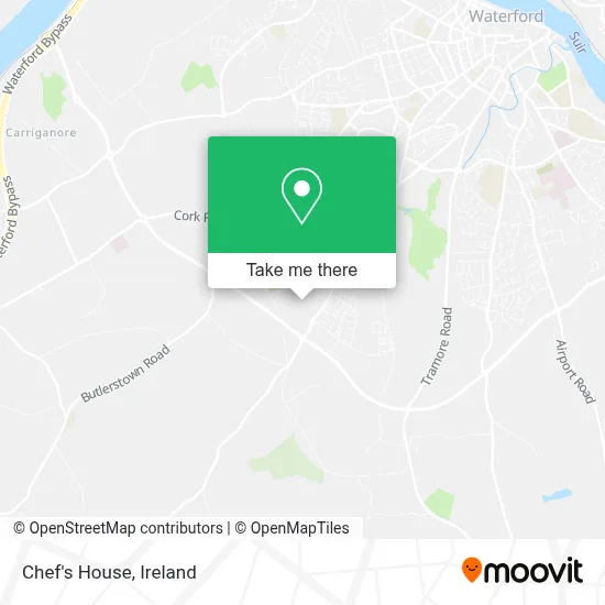 Chef's House map