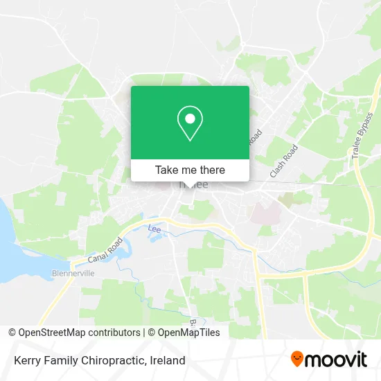 Kerry Family Chiropractic map