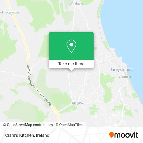 Ciara's Kitchen map