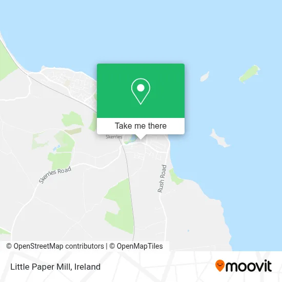 Little Paper Mill map