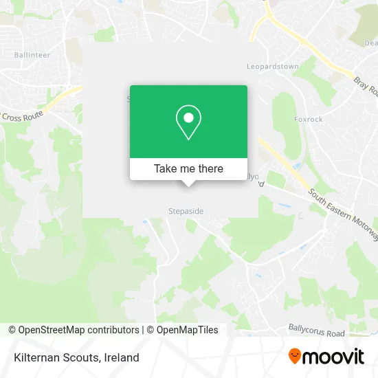 Kilternan Scouts map