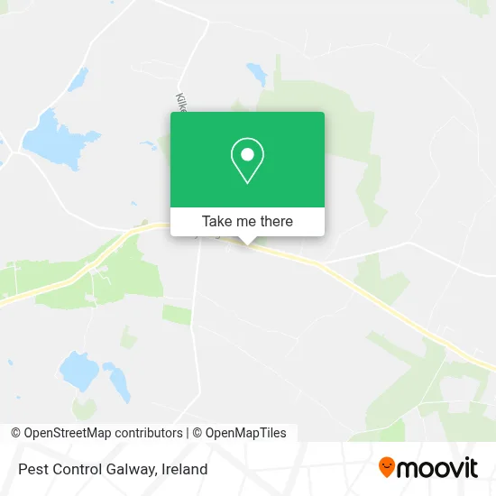 Pest Control Galway map