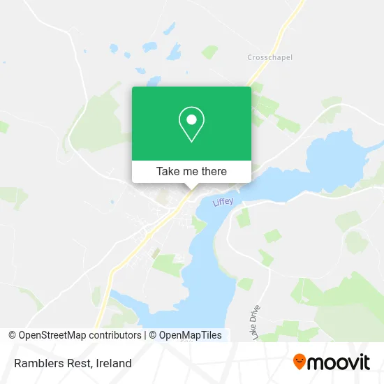 Ramblers Rest map