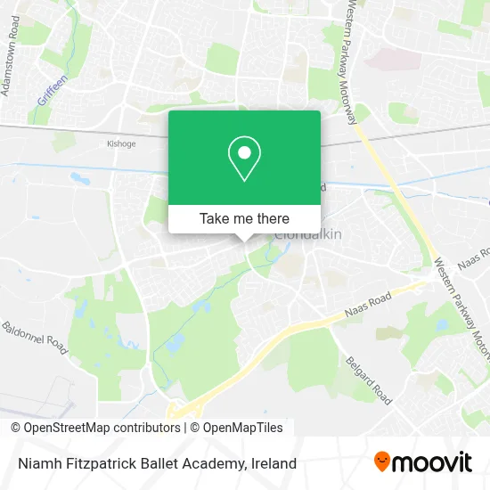 Niamh Fitzpatrick Ballet Academy map