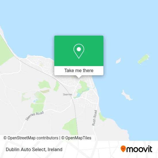 Dublin Auto Select map