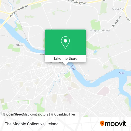 The Magpie Collective map