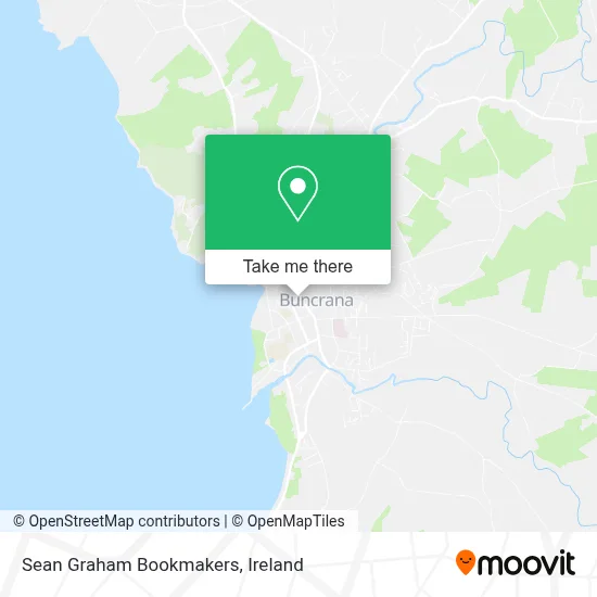 Sean Graham Bookmakers map