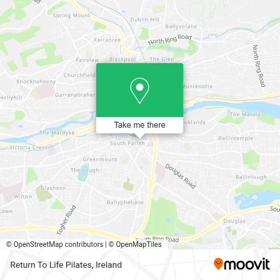 Return To Life Pilates map