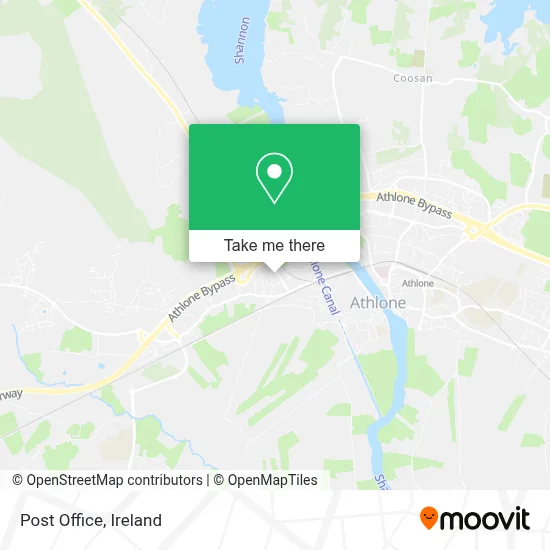 Post Office map