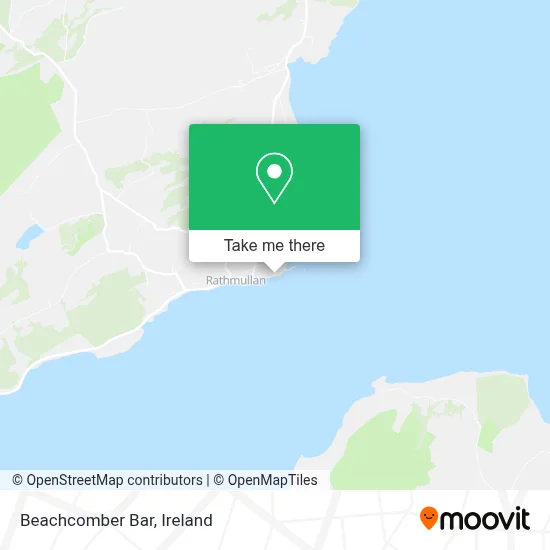 Beachcomber Bar map
