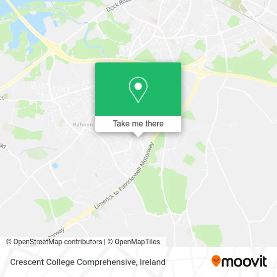 Crescent College Comprehensive map