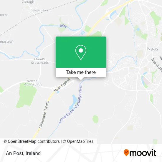 An Post map