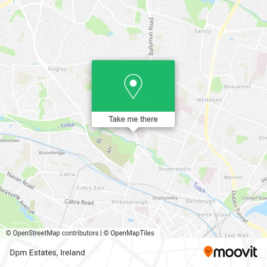 Dpm Estates map