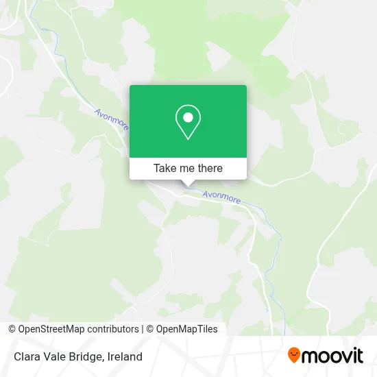 Clara Vale Bridge map