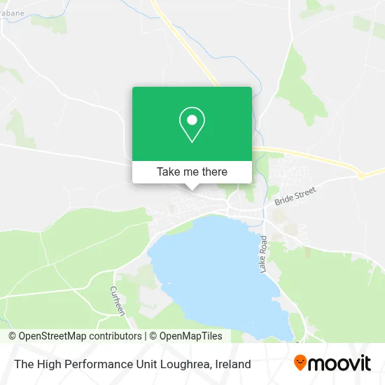 The High Performance Unit Loughrea map