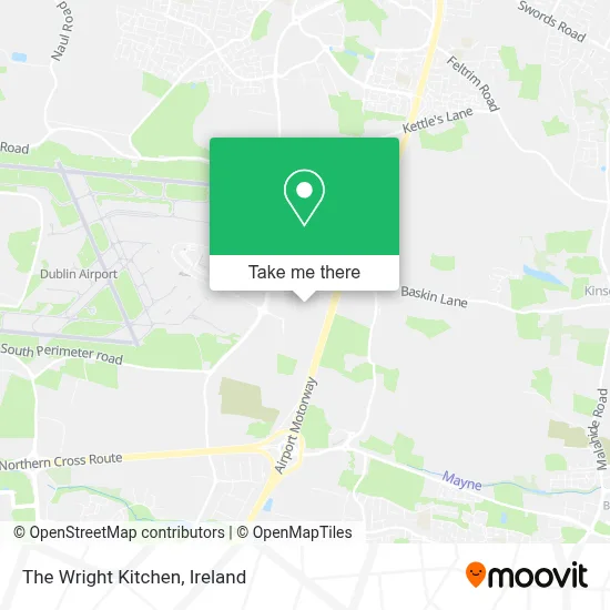 The Wright Kitchen map