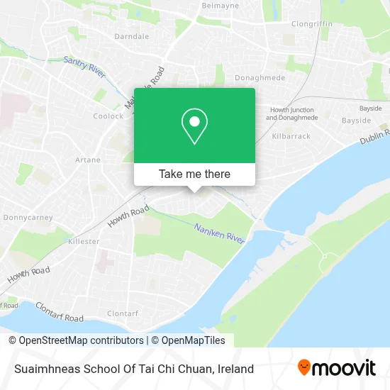 Suaimhneas School Of Tai Chi Chuan map