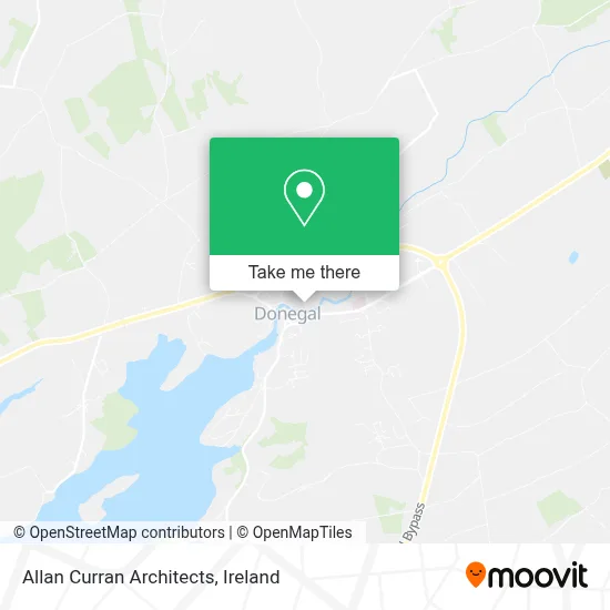Allan Curran Architects map