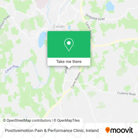 Positivemotion Pain & Performance Clinic map
