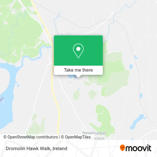 Dromolin Hawk Walk map