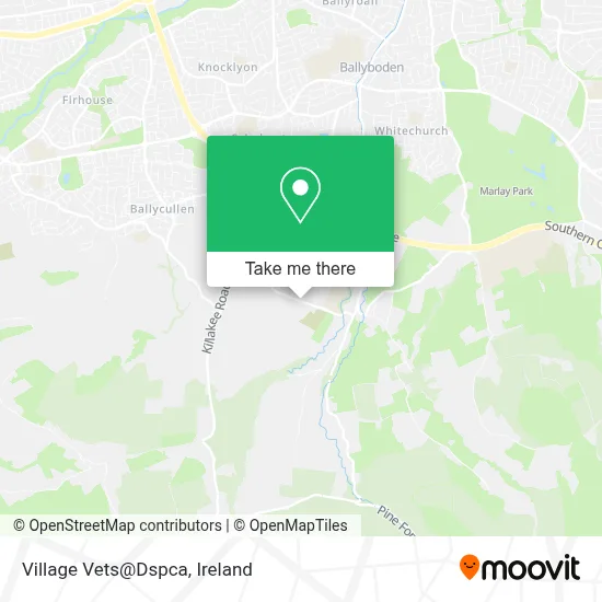 Village Vets@Dspca map