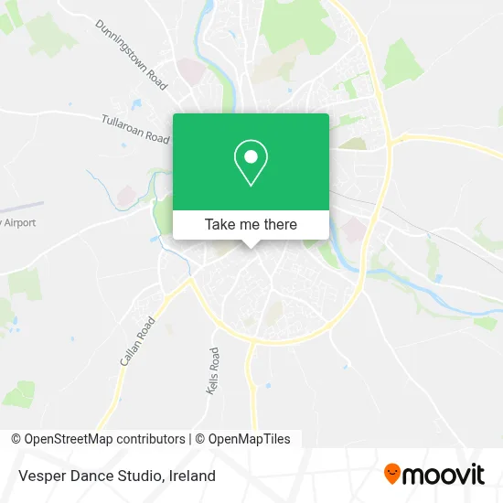 Vesper Dance Studio map