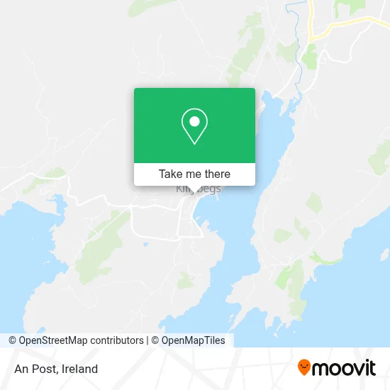 An Post map
