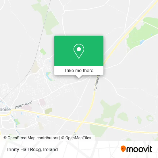 Trinity Hall Rccg map