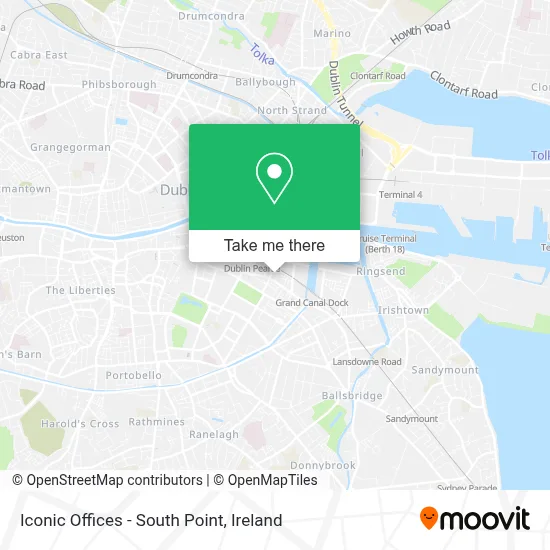 Iconic Offices - South Point map