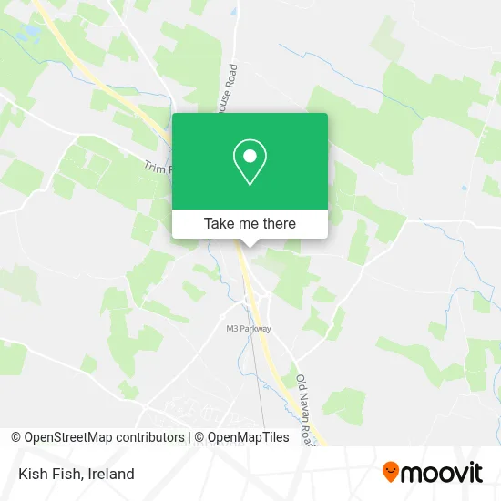 Kish Fish map
