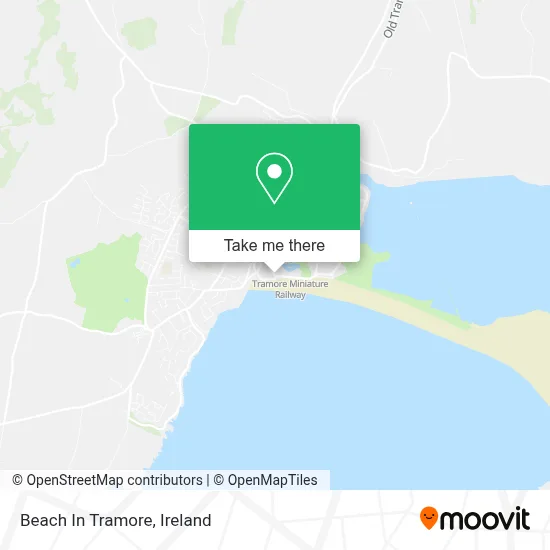 Beach In Tramore map
