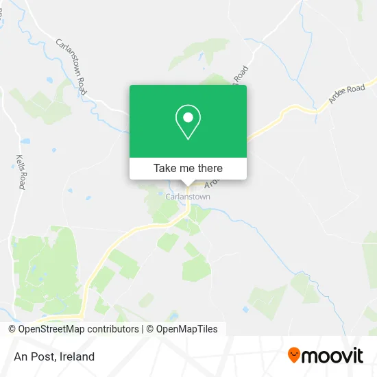 An Post map