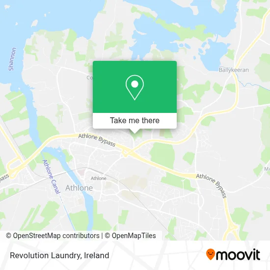 Revolution Laundry map