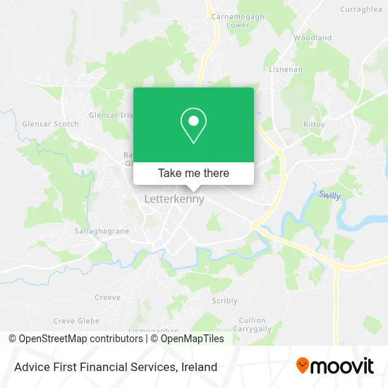 Advice First Financial Services map